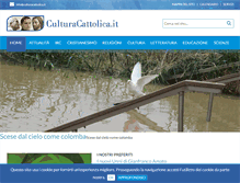 Tablet Screenshot of culturacattolica.it